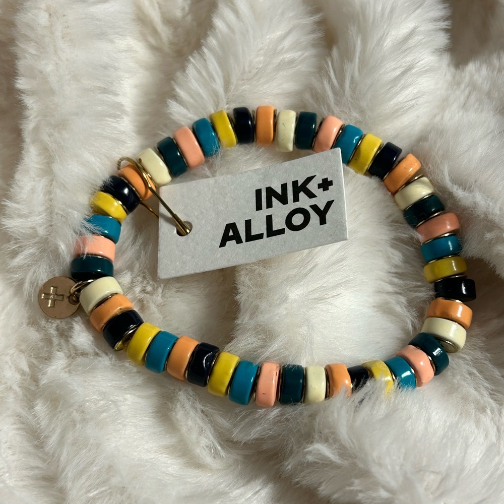 INK+ALLOY Multicolor Beaded Bracelet